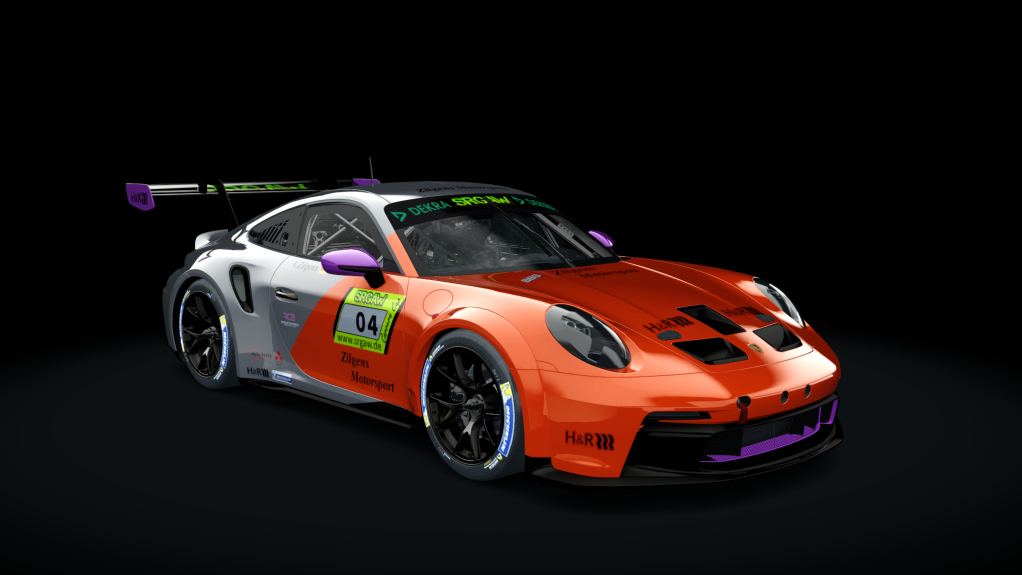 Porsche 911 GT3 Cup 992, skin 04_SRGAW Vin Zilgens