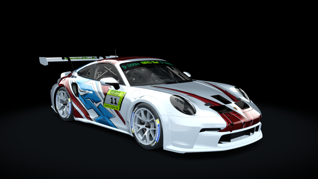 Porsche 911 GT3 Cup 992, skin 11_SRGAW Ludwig Ritterbusch