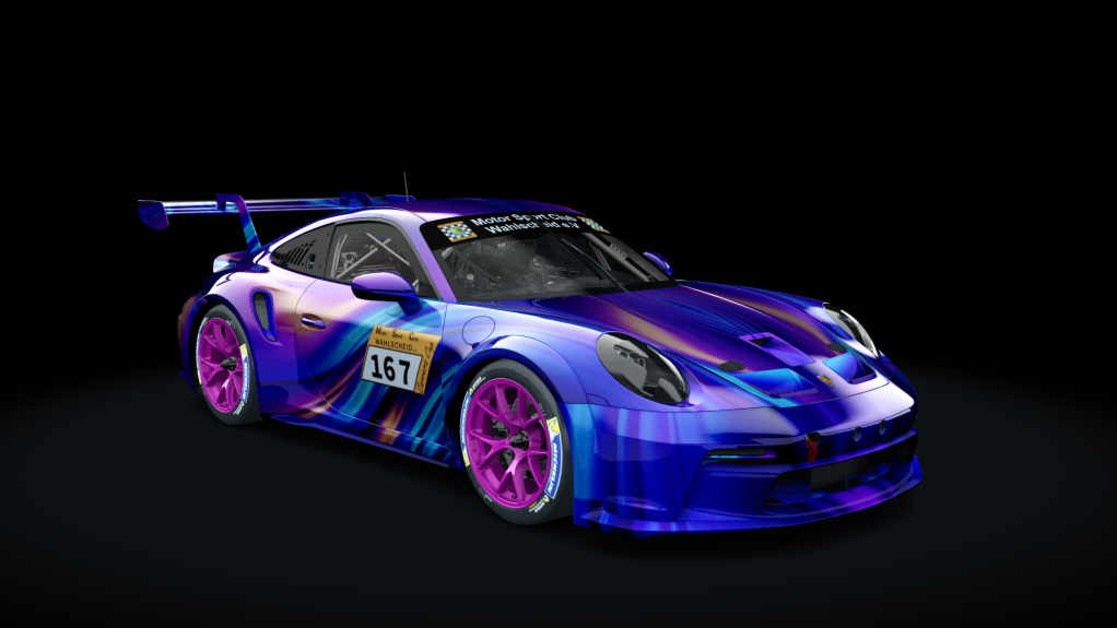 Porsche 911 GT3 Cup 992, skin 167_MSC_Daniel Bley