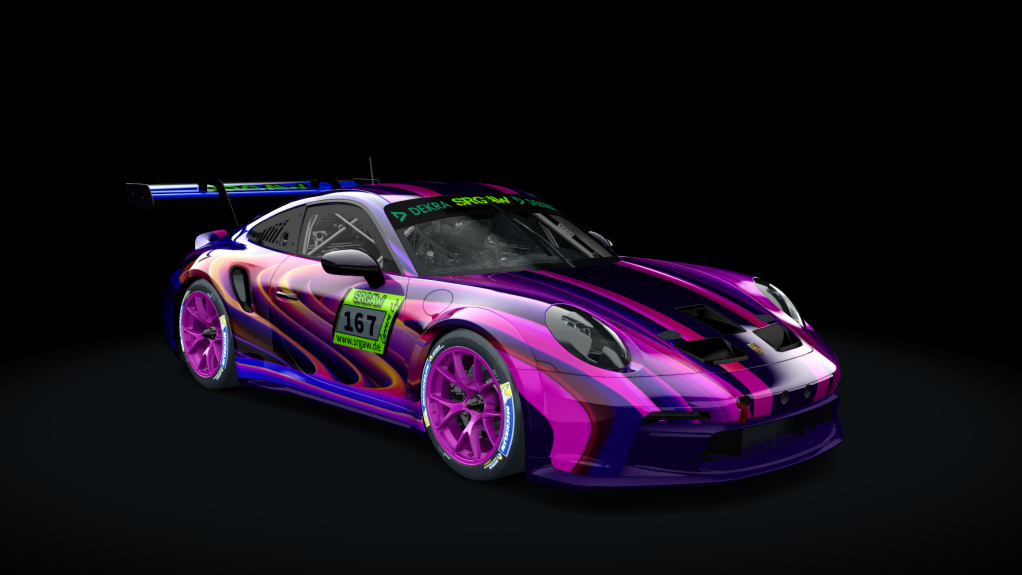 Porsche 911 GT3 Cup 992, skin 167_SRGAW_Daniel Bley