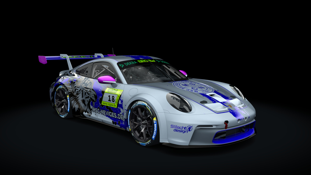 Porsche 911 GT3 Cup 992, skin 18_SRGAW_Oliver Bendel