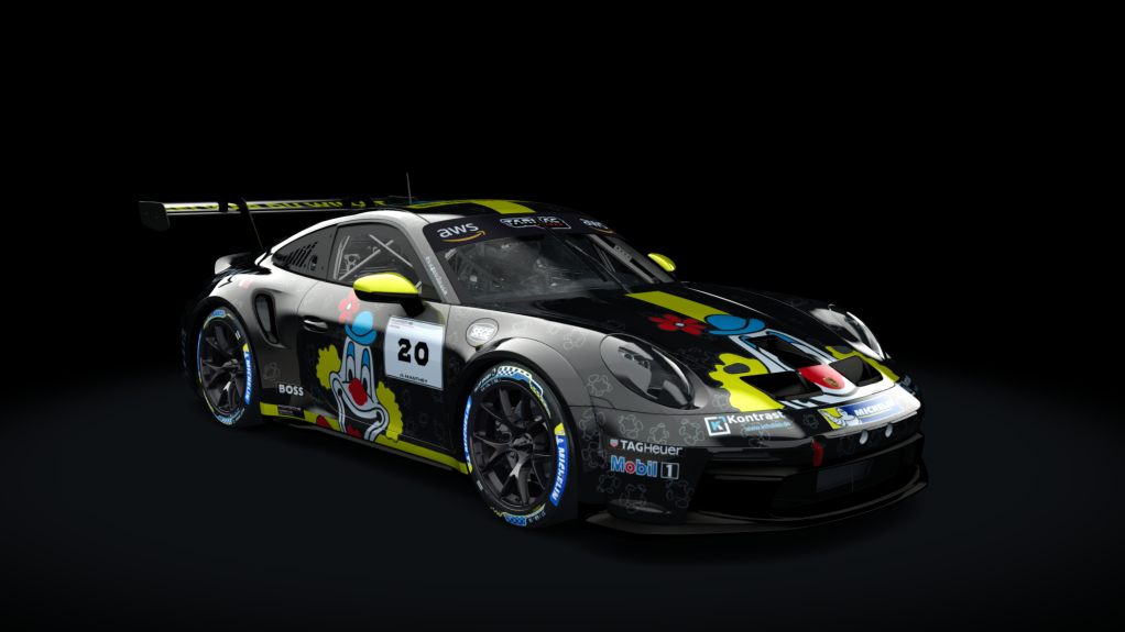 Porsche 911 GT3 Cup 992, skin 20_hp_racing