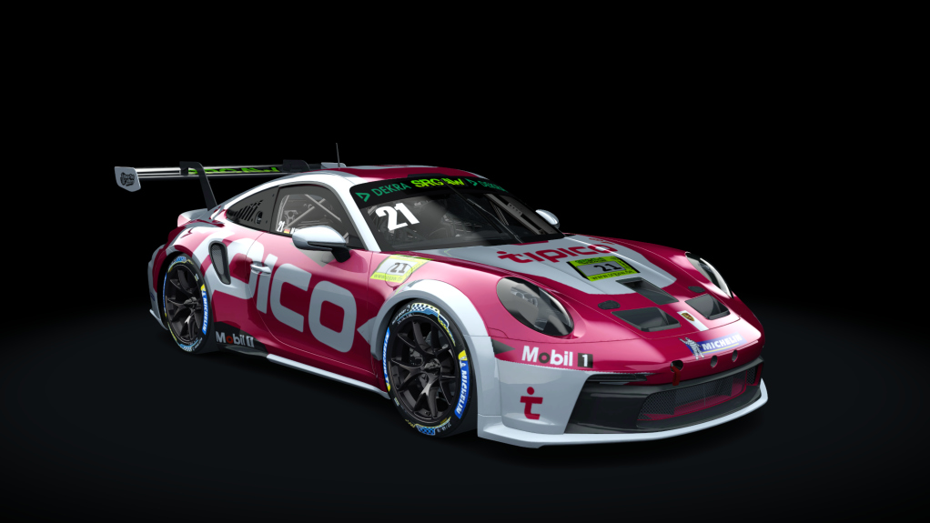 Porsche 911 GT3 Cup 992, skin 21_SRGAW Marco Wiethege