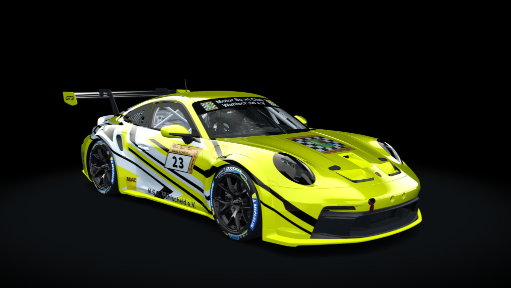 Porsche 911 GT3 Cup 992, skin 23_MSC Wahlscheid Max Roehrig