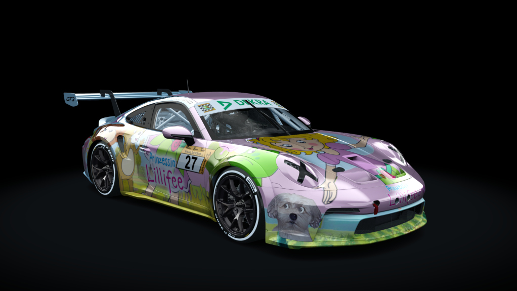 Porsche 911 GT3 Cup 992, skin 27_Dohrmann_Lillifee2