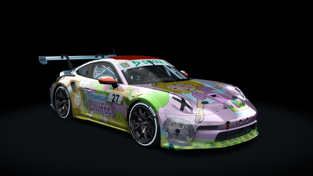 Porsche 911 GT3 Cup 992, skin 27_Dohrmann_Lillifee2_neu