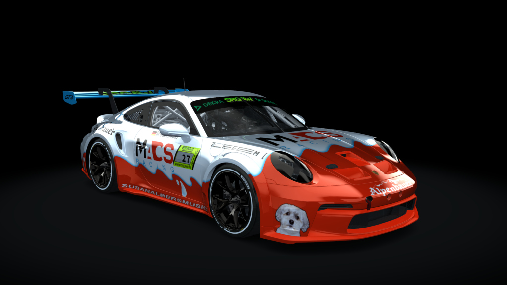 Porsche 911 GT3 Cup 992, skin 27_SRGAW Dohrmann_V1