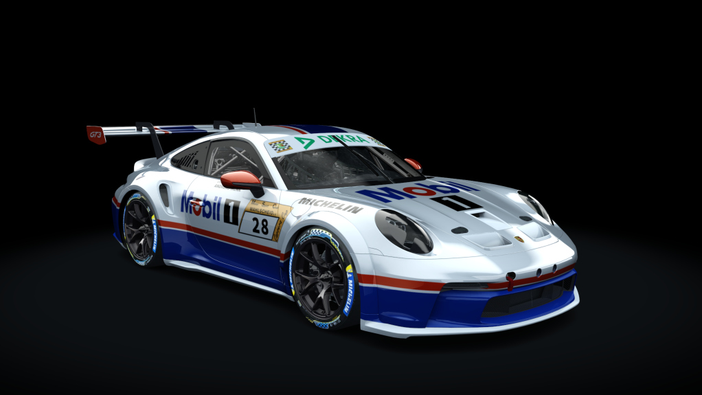 Porsche 911 GT3 Cup 992, skin 28 MSC_Wenk_2025