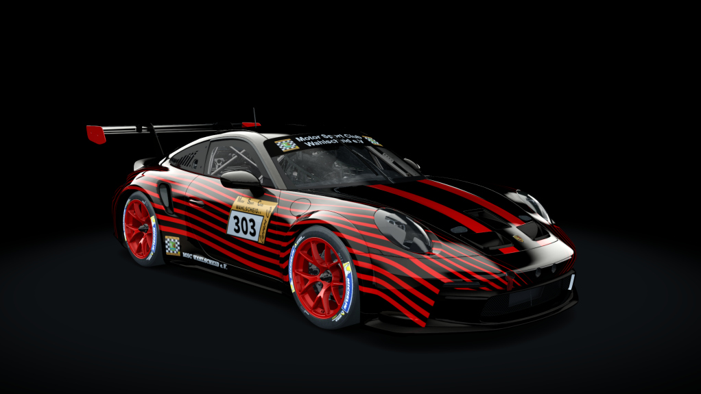 Porsche 911 GT3 Cup 992, skin 303_MSC_Werner Schlehecker