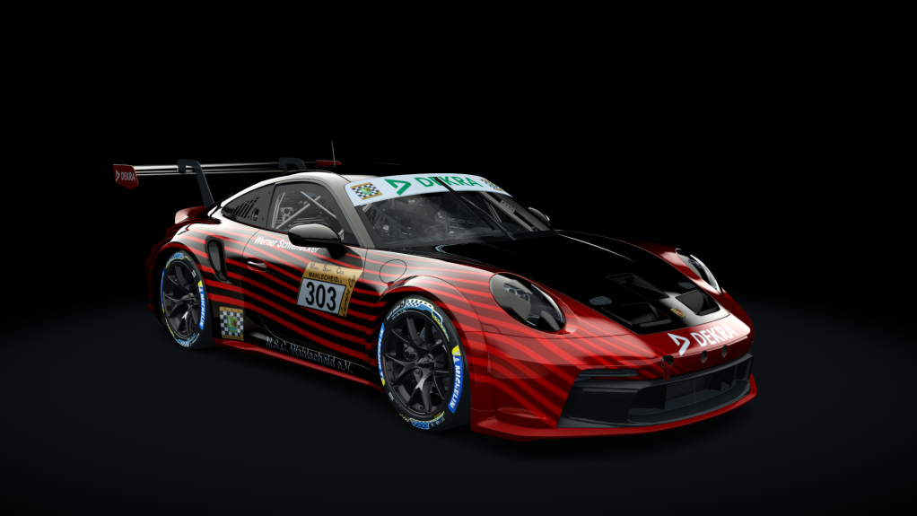 Porsche 911 GT3 Cup 992, skin 303_MSC_Werner Schlehecker_2025