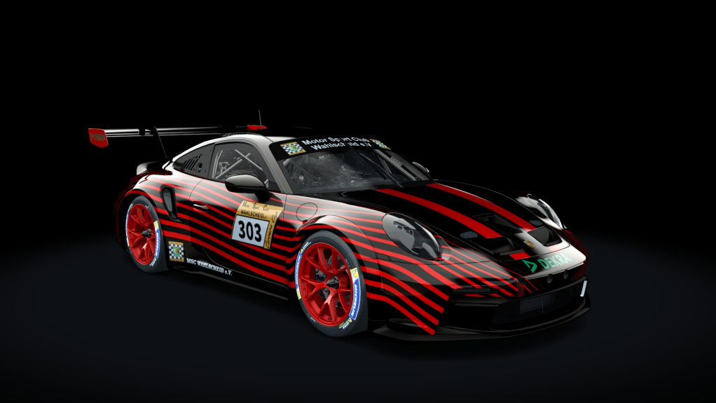 Porsche 911 GT3 Cup 992, skin 303_MSC_Werner Schlehecker_V1