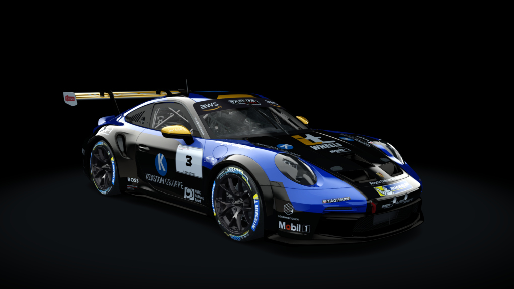 Porsche 911 GT3 Cup 992, skin 3_ssr_huber_racing