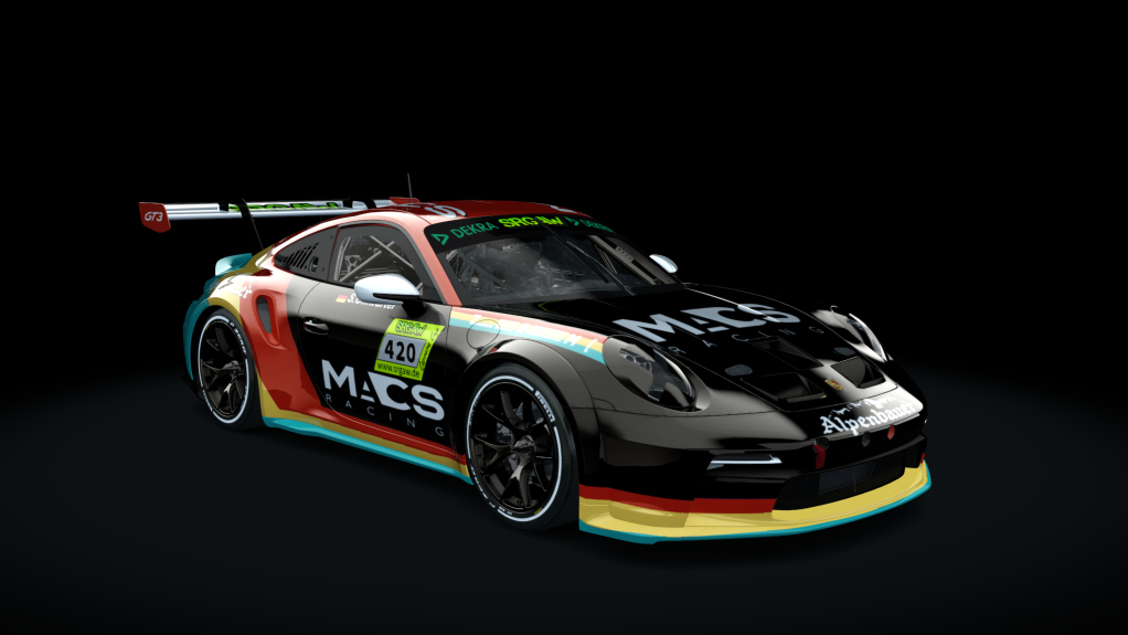 Porsche 911 GT3 Cup 992, skin 420_SRGAW_Ohlwaerter