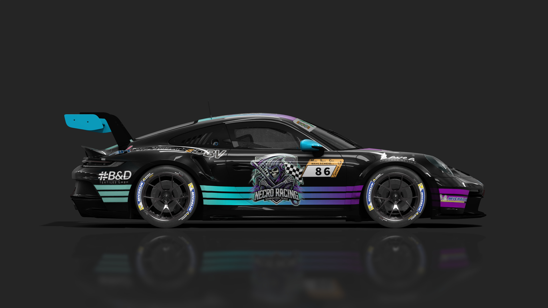 Porsche 911 GT3 Cup 992, skin 86_MSC_Phil_Gebel_S2_Necro