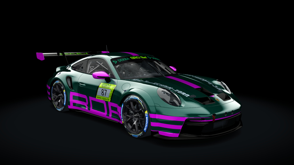 Porsche 911 GT3 Cup 992, skin 87_ SRGAW_RDR_Segschneider