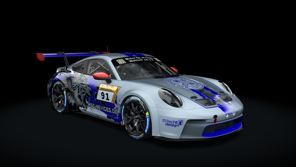 Porsche 911 GT3 Cup 992, skin 91_MSC_Frank Heppner