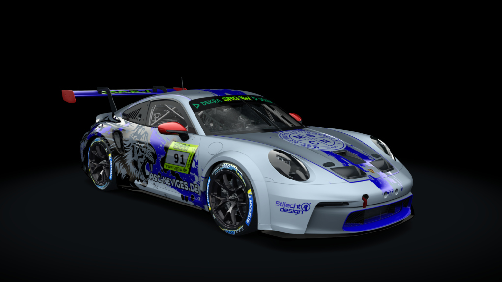 Porsche 911 GT3 Cup 992, skin 91_SRGAW_Frank Heppner