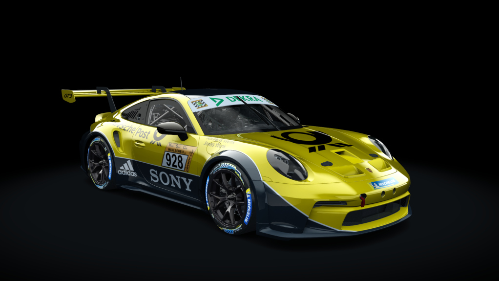 Porsche 911 GT3 Cup 992, skin 928 MSC_Wenk_S2