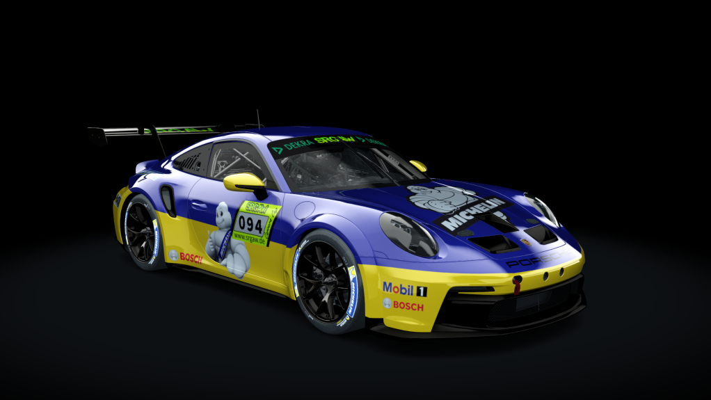 Porsche 911 GT3 Cup 992, skin 94_SRGAW Benedikt Prinz