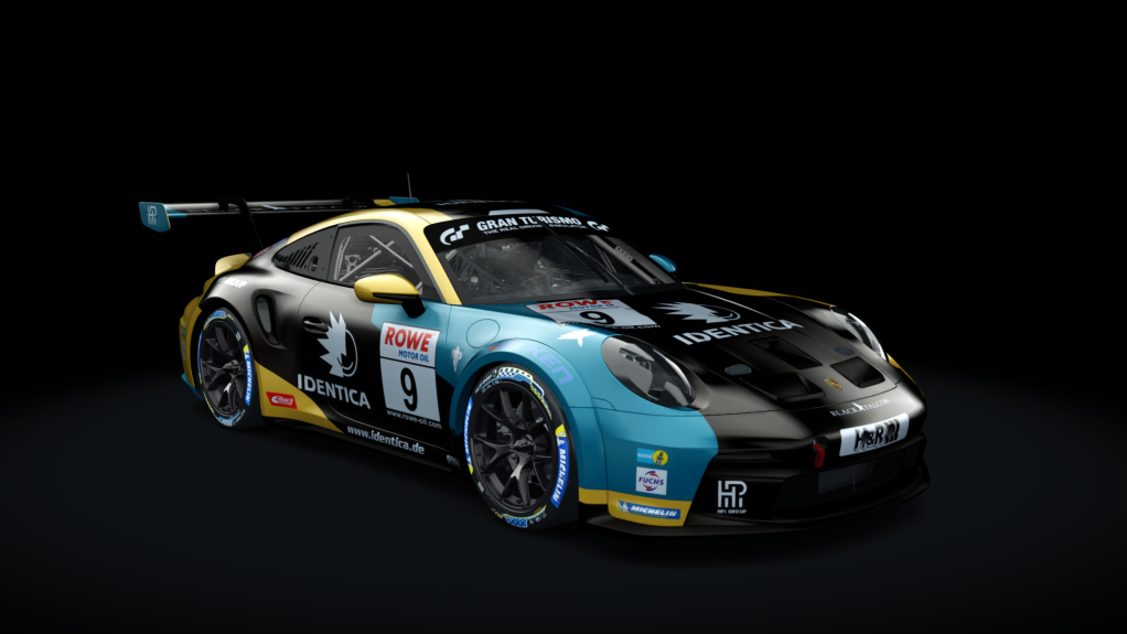 Porsche 911 GT3 Cup 992, skin 9_identica