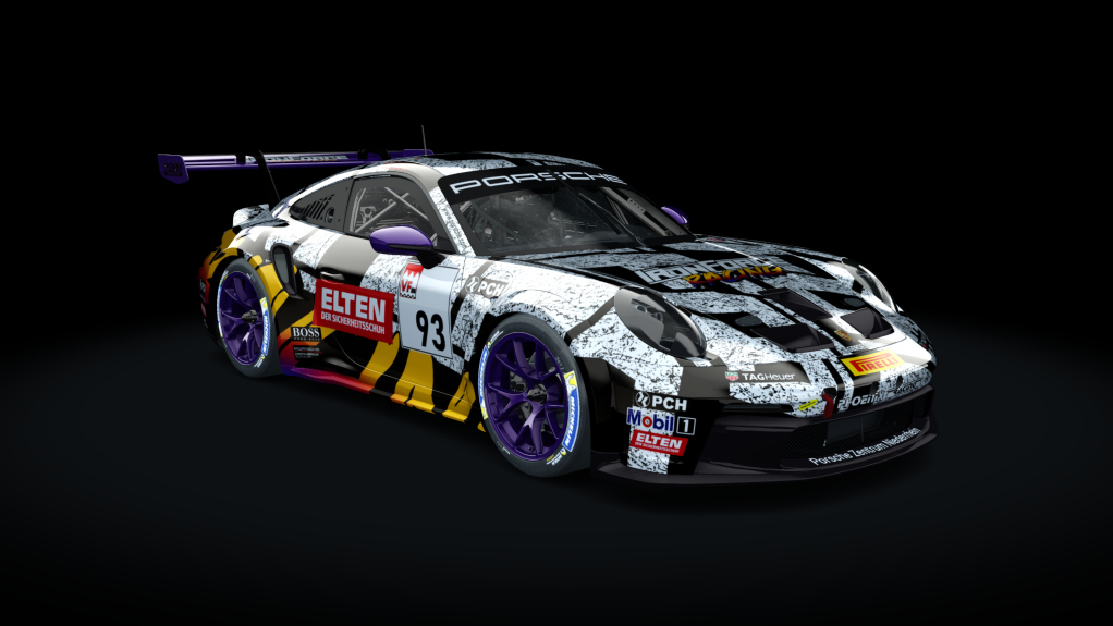 Porsche 911 GT3 Cup 992, skin R_Zibell_93_eifelcup_911CUP