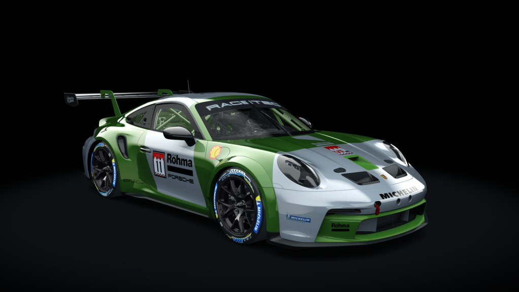 Porsche 911 GT3 Cup 992, skin SCHWAN_911CUP_EIFELCUP