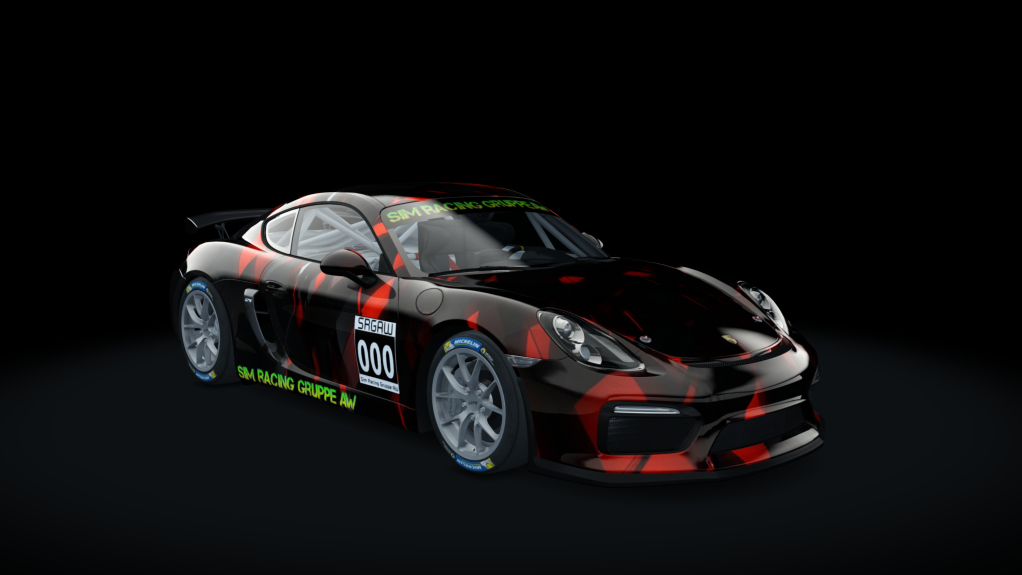 Porsche Cayman GT4 Clubsport, skin 201_SRGAW_Sven_Kleinow