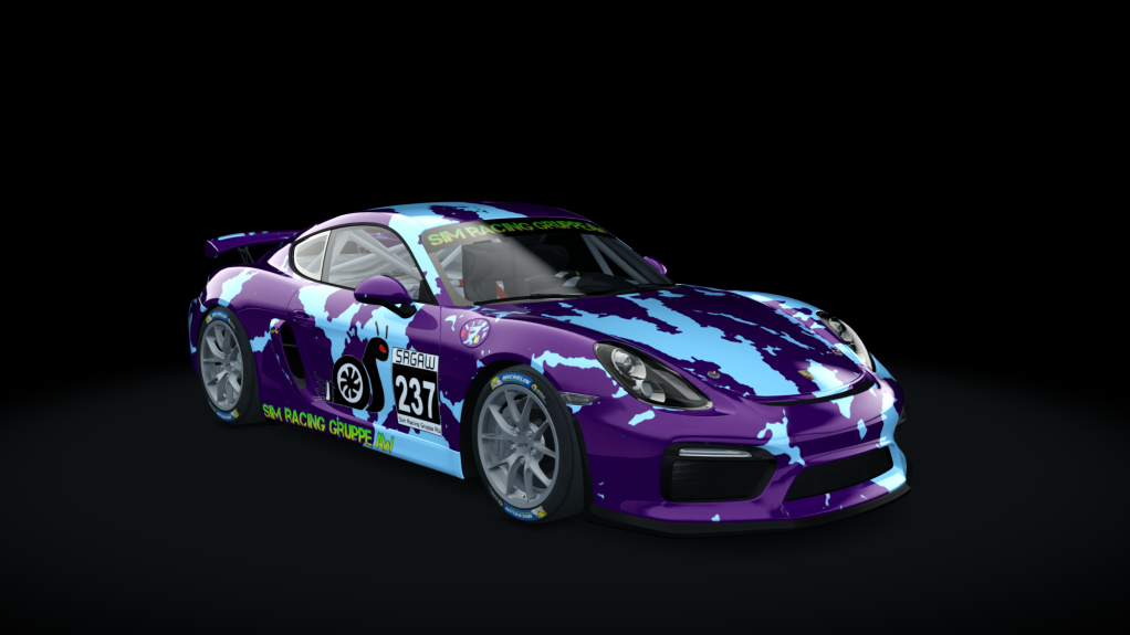 Porsche Cayman GT4 Clubsport, skin 237_srgaw_Libicher