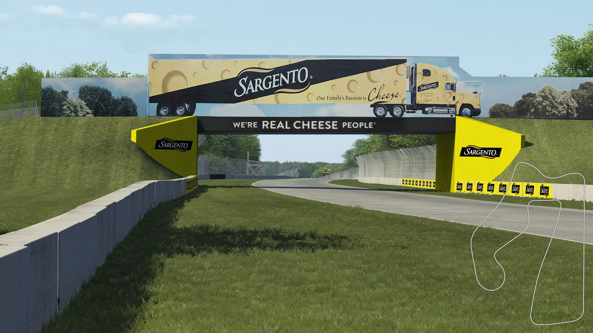 Road America, layout vr