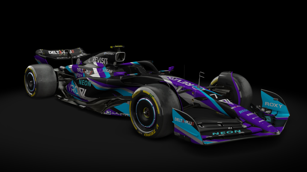 VRC Formula Alpha 2023, skin 07