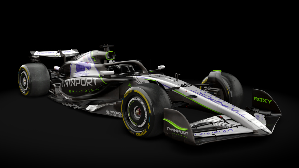 VRC Formula Alpha 2024, skin revision_racing_45