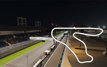 Bahrain International Circuit, layout inner