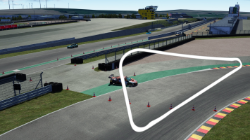 G333 Sachsenring 2022, layout trackday_short