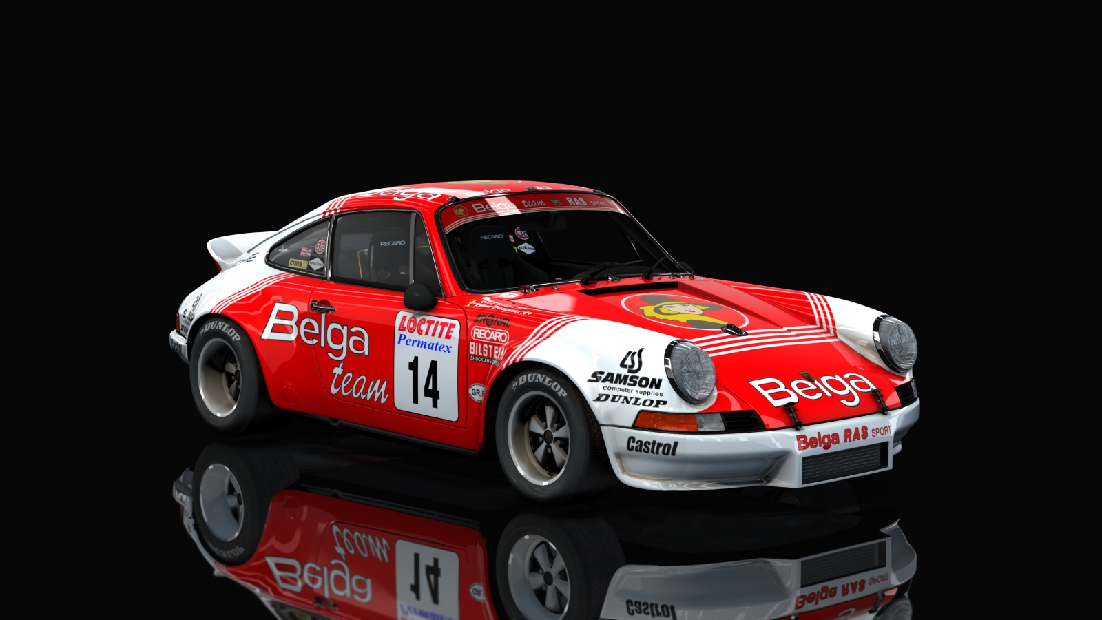 ACL GTR Porsche 911 RSR 1973, skin Belga_14