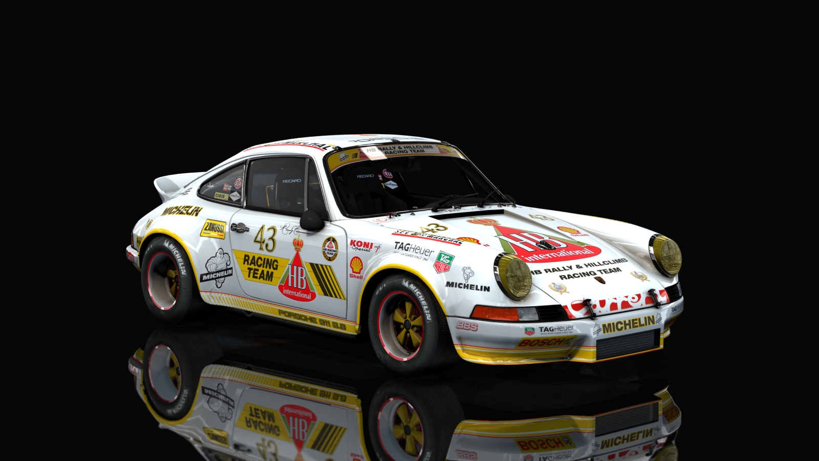 ACL GTR Porsche 911 RSR 1973, skin HB_43