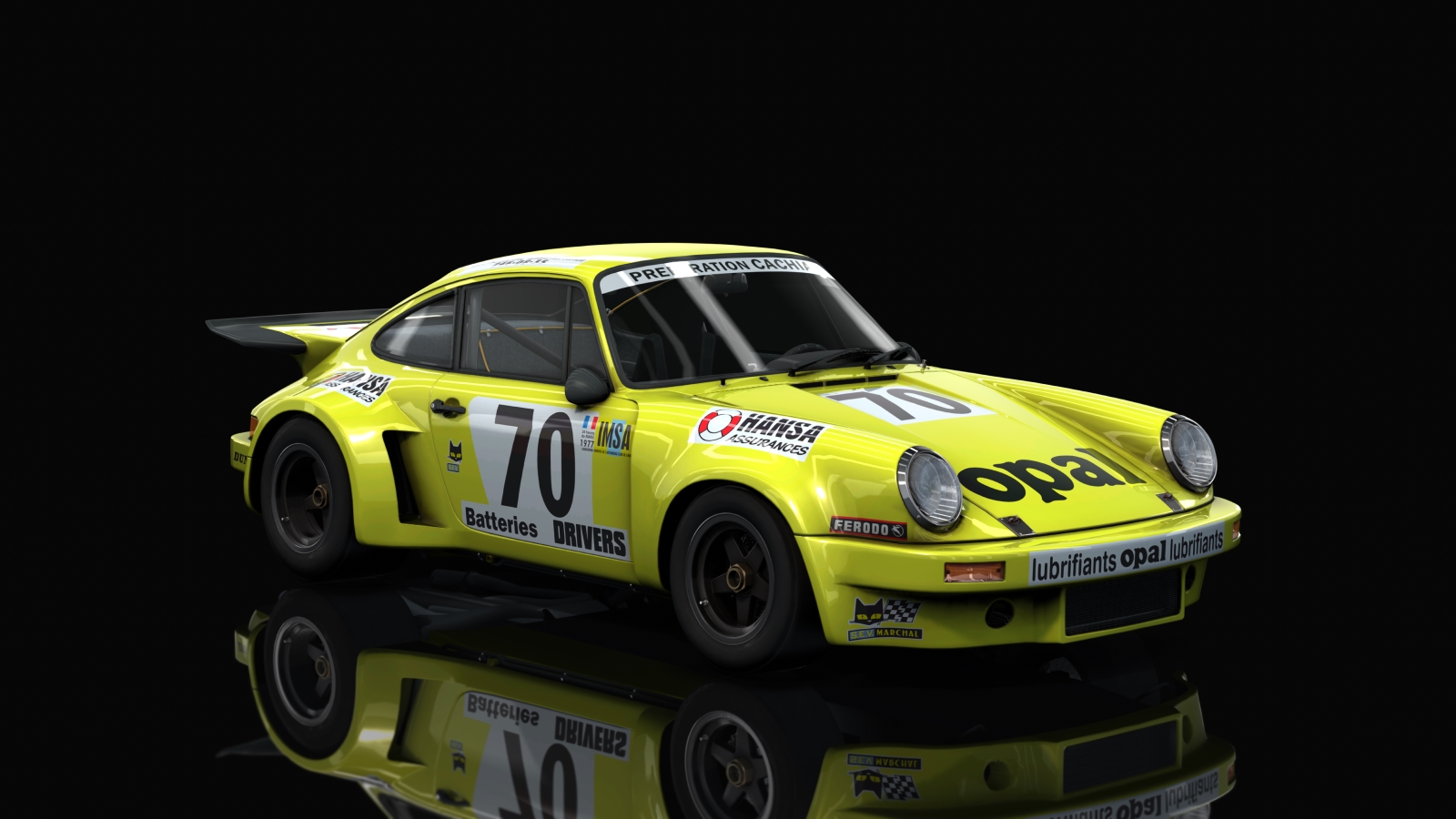 ACL GTR Porsche RSR 74, skin 70_opal