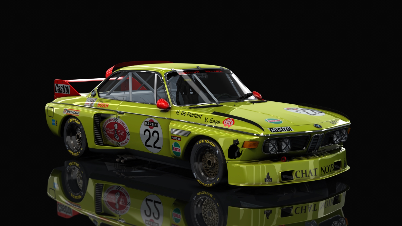 ACL GTR BMW CSL 3.0, skin 06