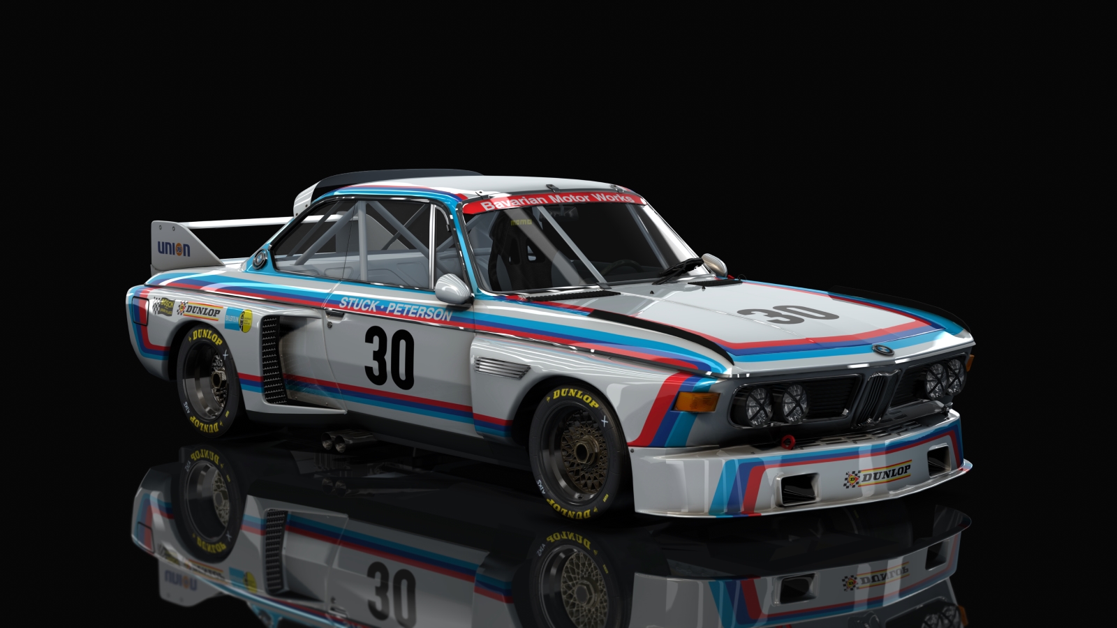 ACL GTR BMW CSL 3.0, skin bmw30