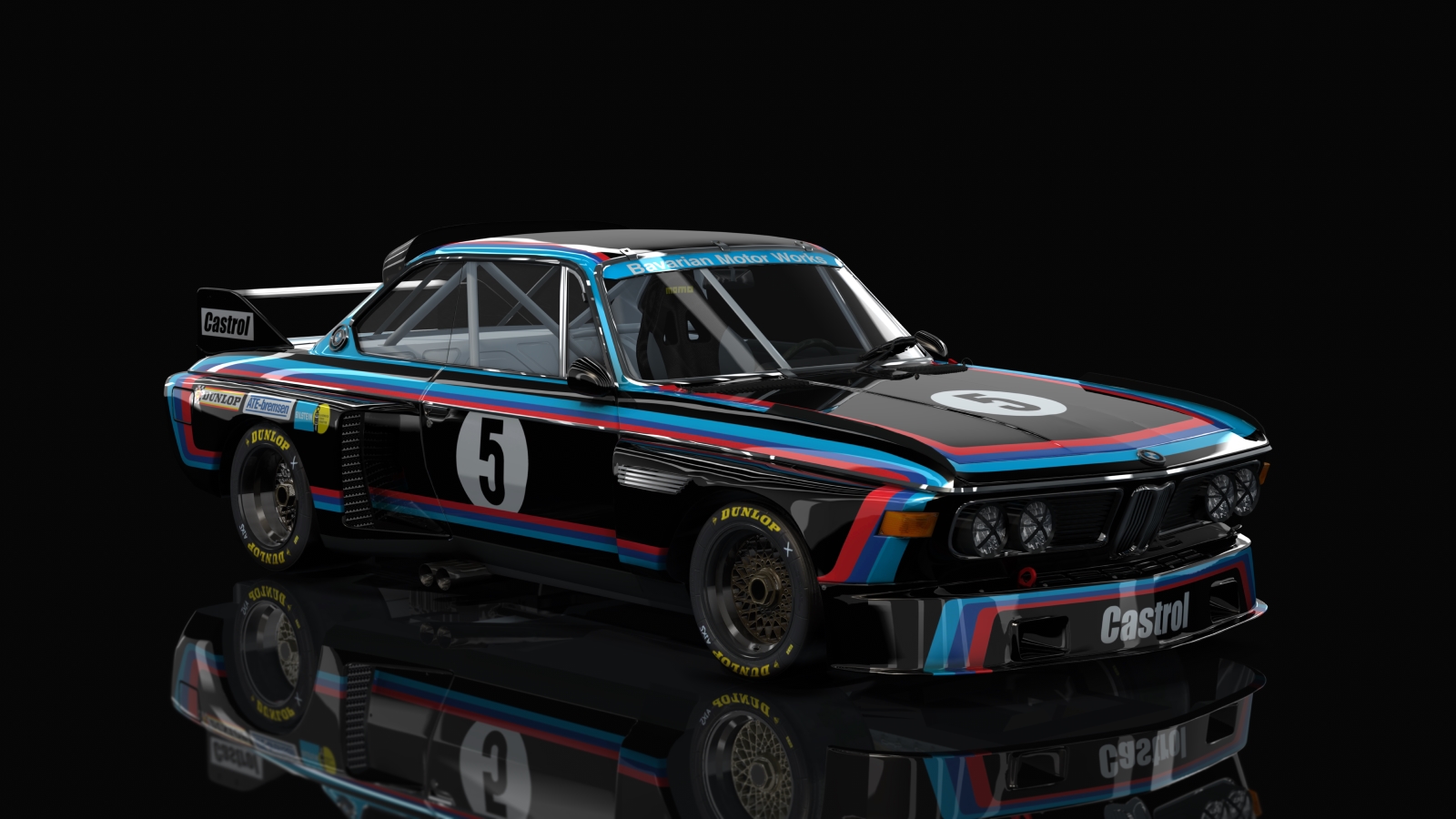 ACL GTR BMW CSL 3.0, skin bmw5