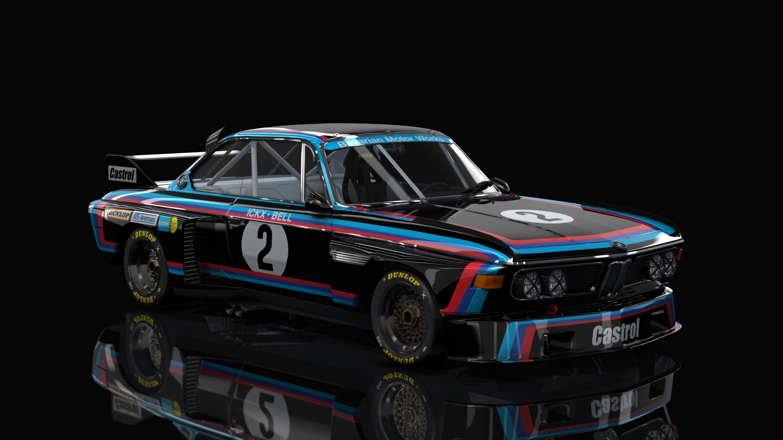 ACL GTR BMW CSL 3.0, skin ickxbell2