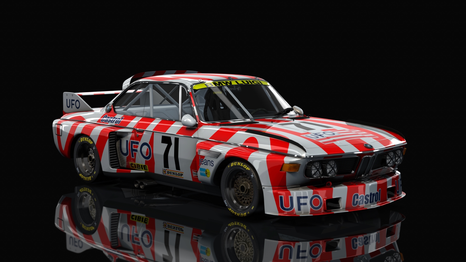 ACL GTR BMW CSL 3.0, skin ufo71