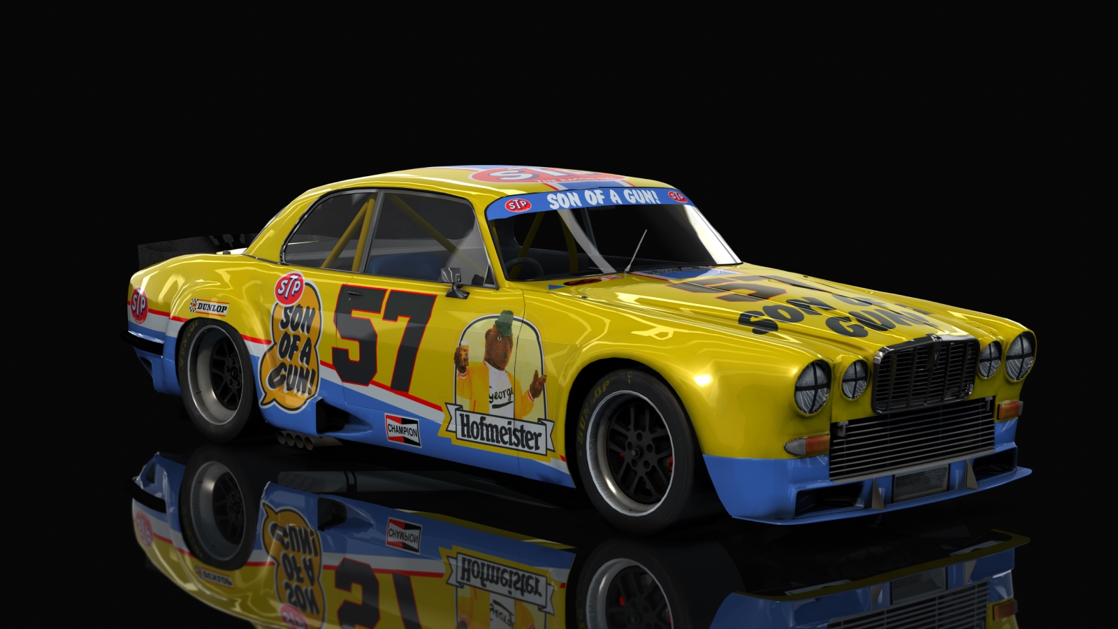 ACL GTR Jaguar Broadspeed XJ12C, skin SonOfGun4k_2