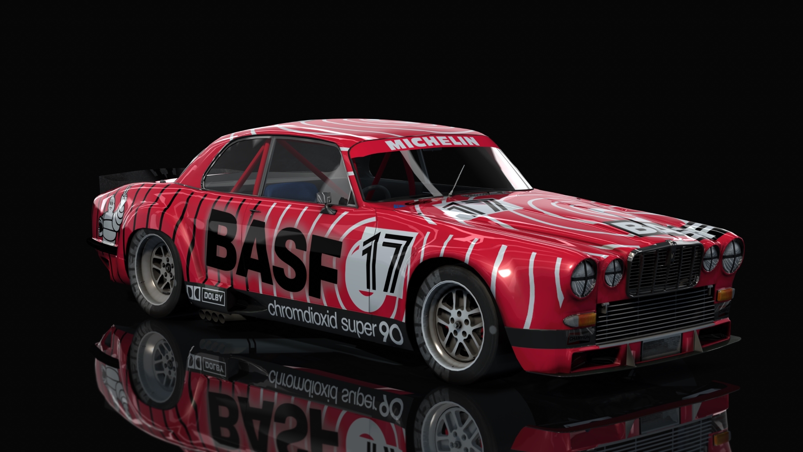 ACL GTR Jaguar Broadspeed XJ12C, skin basf17_4k