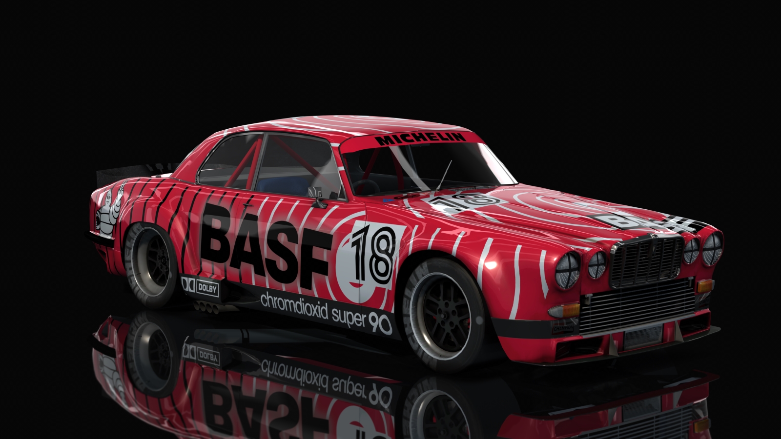 ACL GTR Jaguar Broadspeed XJ12C, skin basf18_4k