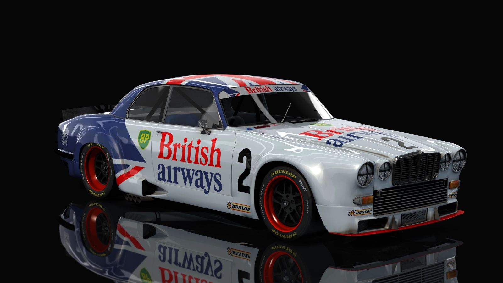 ACL GTR Jaguar Broadspeed XJ12C, skin britishairways2