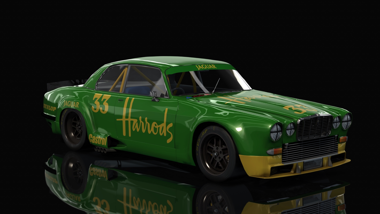 ACL GTR Jaguar Broadspeed XJ12C, skin harrods