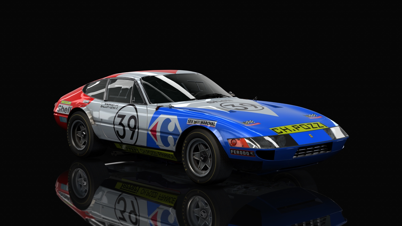 ACL GTR Ferrari 365GTB S3, skin 11