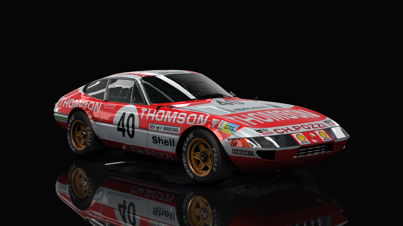 ACL GTR Ferrari 365GTB S3, skin 16