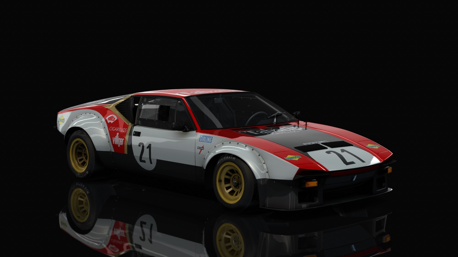 ACL GTR Detomaso Pantera Gr4, skin 21_white