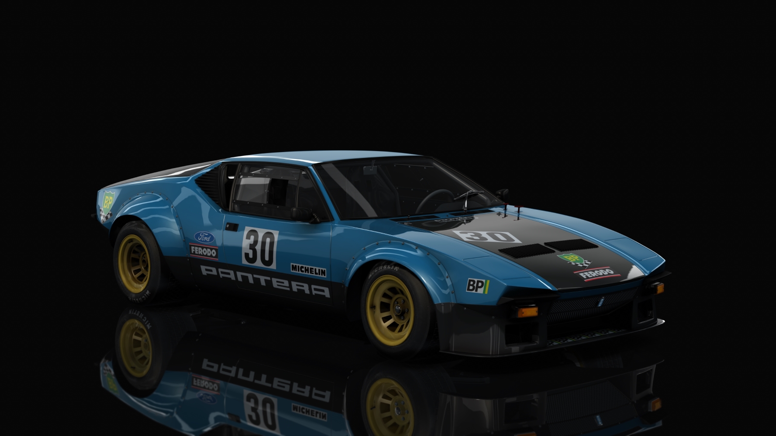 ACL GTR Detomaso Pantera Gr4, skin 30_blue